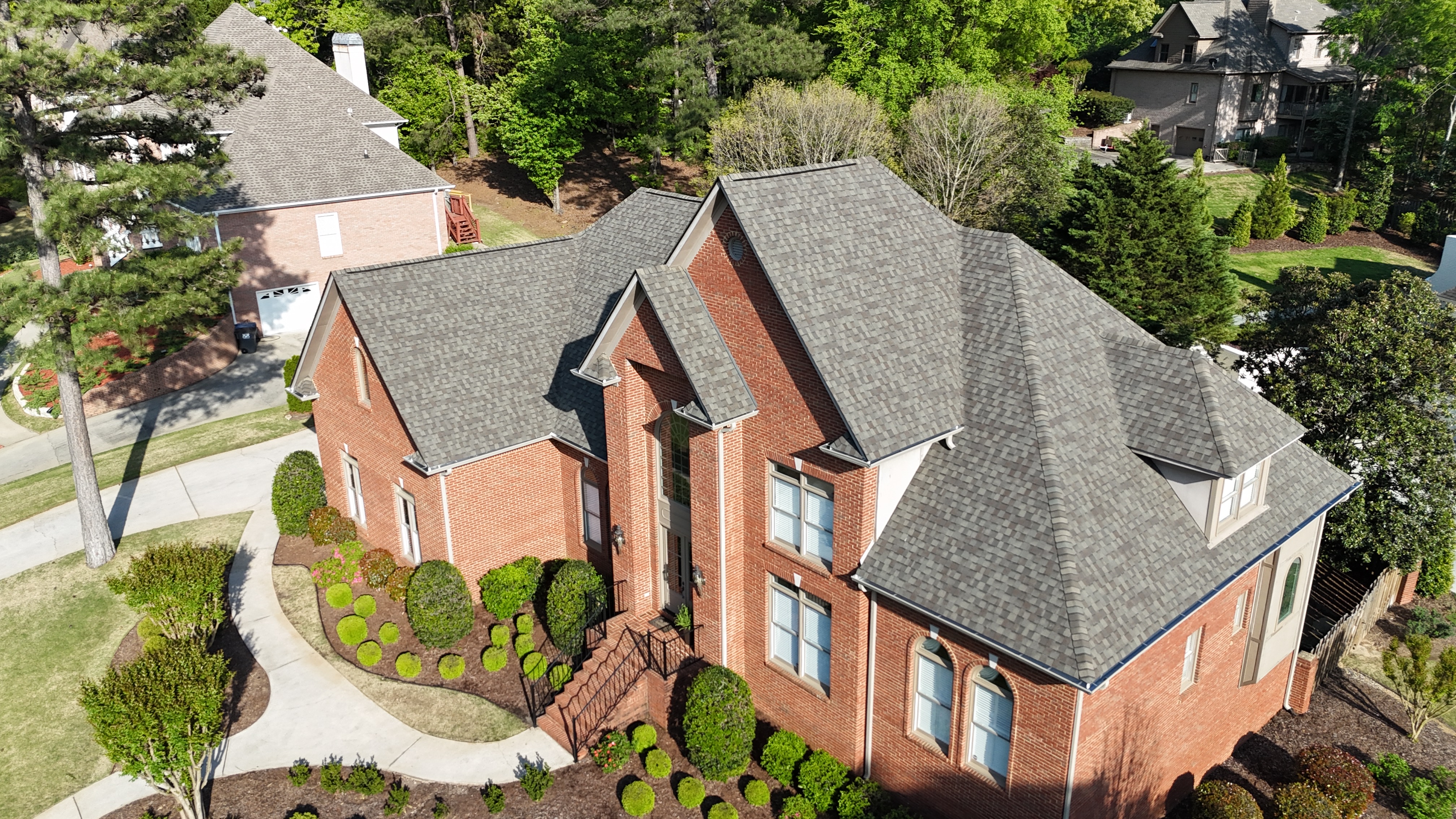Roofing and construction project by Carpenetti Construction in Central Alabama